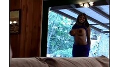 Bountiful boobs ebony hottie pounding with big black cock Thumb