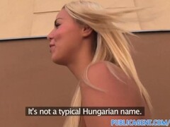 PublicAgent Hot Hungarian blonde gets fucked in a restaurant toilet Thumb