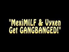 MEXIMILF Slut Gabby Quinteros Gets Gangbanged! Thumb