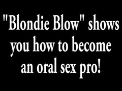 Horny Milf Blondie is such an oral sex pro with a big cock and cum facial Thumb