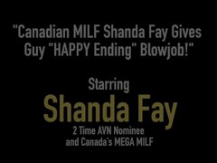 Canadian MILF Shanda Fay Gives Guy "HAPPY Ending" Blowjob! Thumb