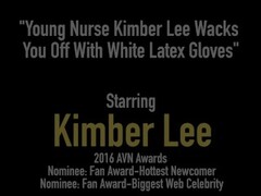 Young Nurse Kimber Lee Wacks You Off With White Latex Gloves Thumb