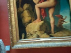 Louise et Martin - FRENCH AMATEUR COUPLE FUCKS AT THE LOUVRE MUSEUM Thumb
