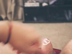 Caught Jerking Off By Girlfriend And She Makes You Cum On Her Face Thumb