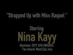 Thick Nympho Nina Kayy Gets Fucked By Miss Raquel's Cock! Thumb