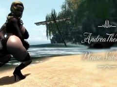 Andrea Gets Marooned On A Tropical Island A Skyrim Story Thumb