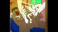 Anny Circus - Footjob Thumb