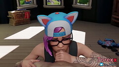 Lynx blowjob Thumb
