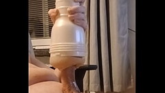 Playtime with my toy Thumb