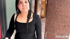 PutaLocura - Torbe pilla a la gordita t&iacute_mida Salom&eacute_ para ser modelo y se la folla en u Thumb
