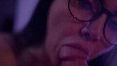 Dissolute milf gives blowjob her husband'_s. Thumb
