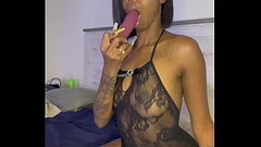 Chynadoll does solo bj Thumb