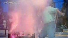 faust&atilde_o quase pega fogo por causa da churrasqueira controle remoto Thumb