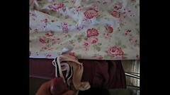 Ich war so geil und dann fand ich die Unterw&auml_sche meine Nachbarin und habe meinen Schwanz dran  Thumb