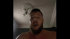 Sweaty Russian bear growls when he cums in a guy Thumb
